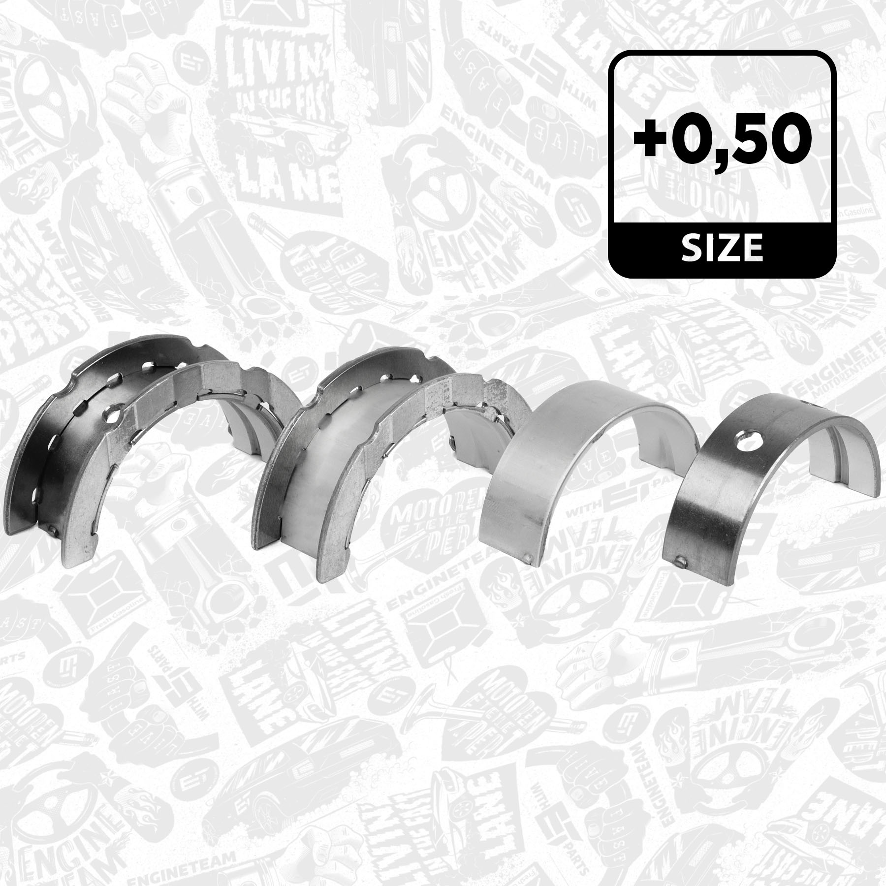 Kurbelwellenlagersatz - LH003850 ET ENGINETEAM - 77953620  