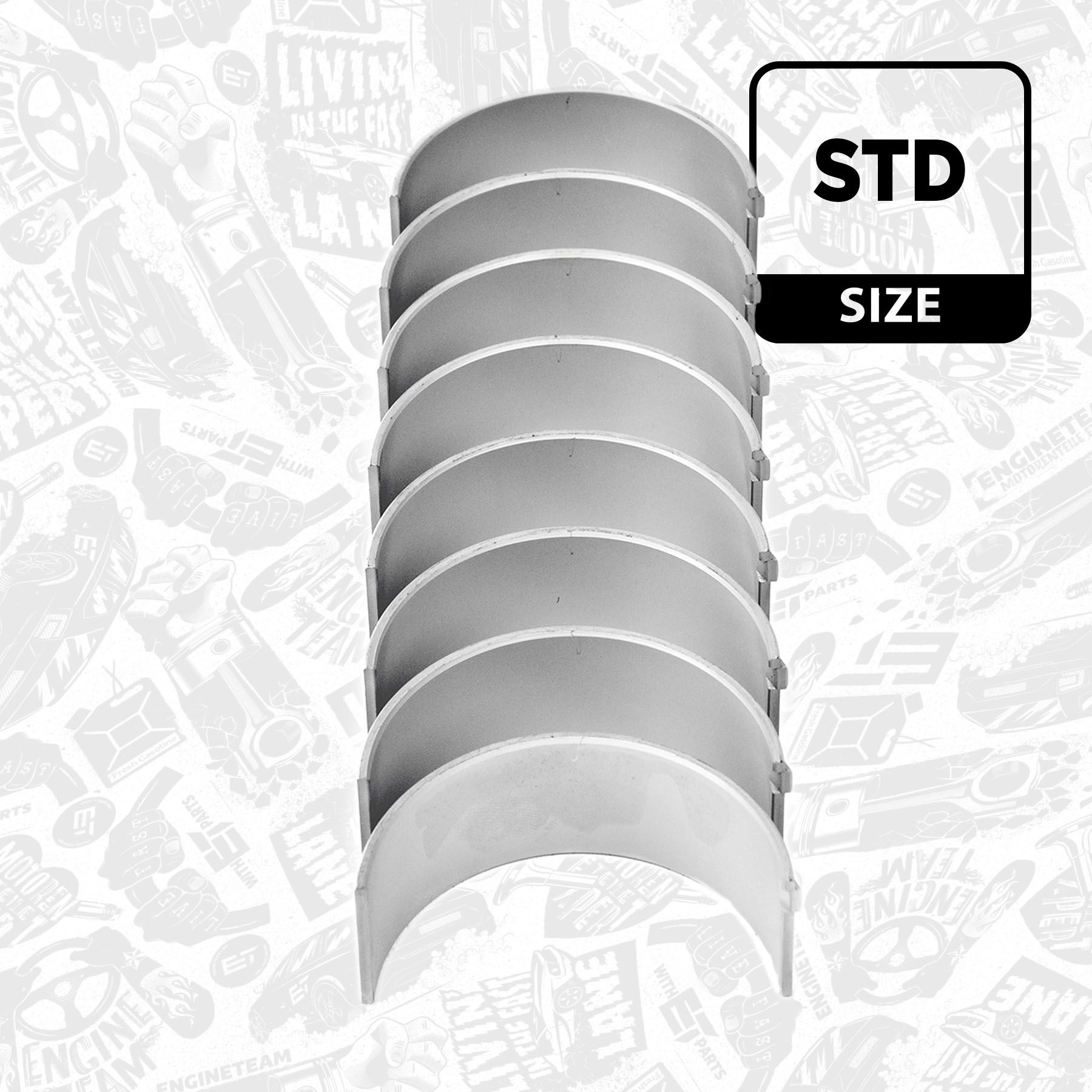 Connecting Rod Bearing Set LP001200 ET 161890, 77155600