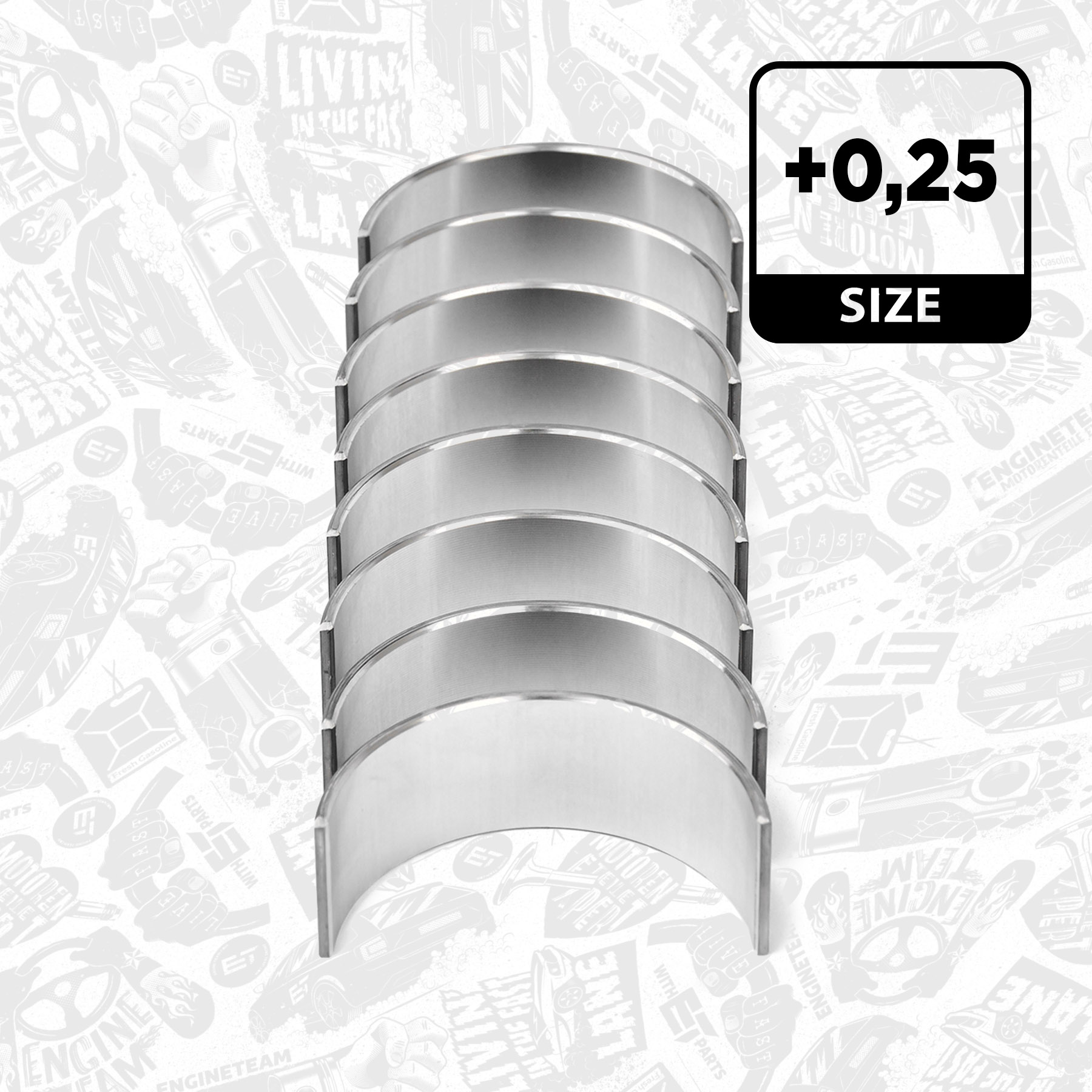 Connecting Rod Bearing LP002525 ET AEB4100780.25MM ET