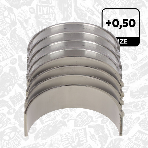 LP005150, Connecting Rod Bearing Shell Set, ET ENGINETEAM, Fiat Ducato Iveco Daily-VI 2,3D 2,3JTD F1AFL411* Euro5 Euro6