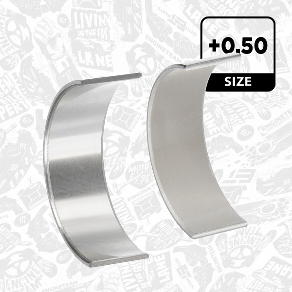 Shell Rod Connecting Rod Bearing Shell Set - LP008750 ET ENGINETEAM | ET ENGINETEAM