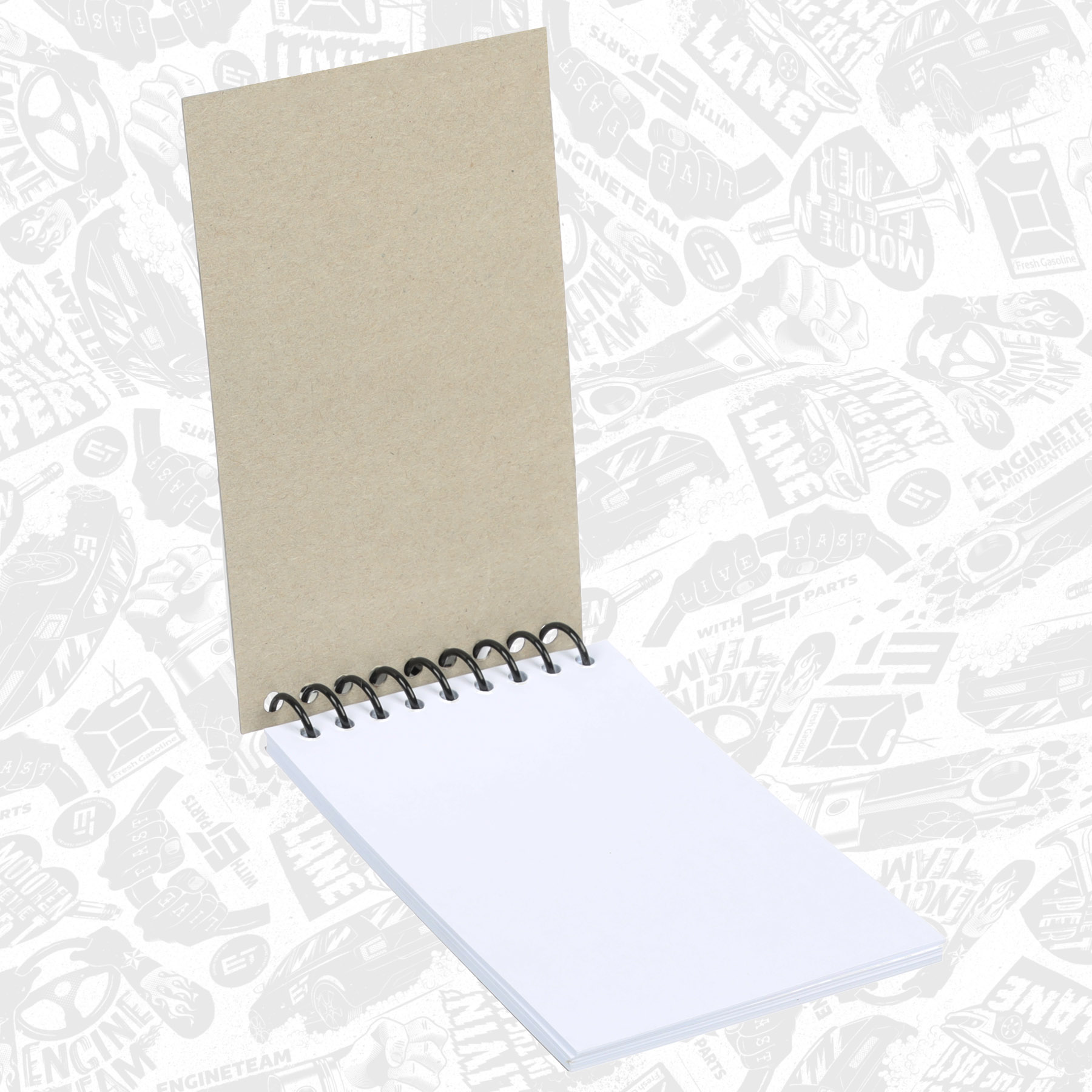 Small notebook 140x85, without pencil, design ET - ME0005 ET ENGINETEAM ...
