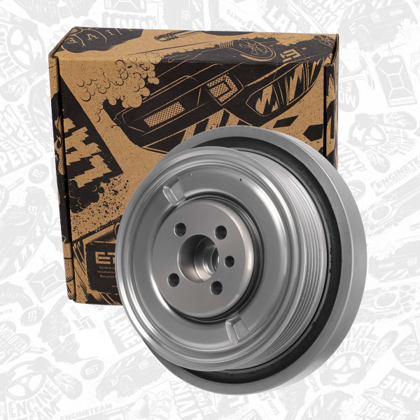 PC0033, Belt Pulley, crankshaft, ET ENGINETEAM, VW Crafter Transporter Multivan 2.0TDI CXEC 2015+, 04L105251E, 04L105251H, 04L105251N, 04L105251B