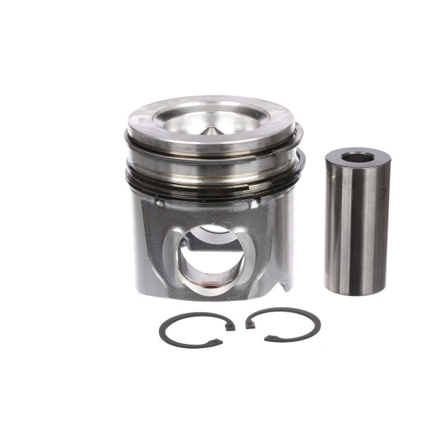 Piston with rings and pin - PM000600 ET ENGINETEAM - 2996316, 504017243, 2992558