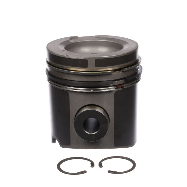 Piston with rings and pin - PM001100 ET ENGINETEAM - 51025006063, 51025016072, 51025016076