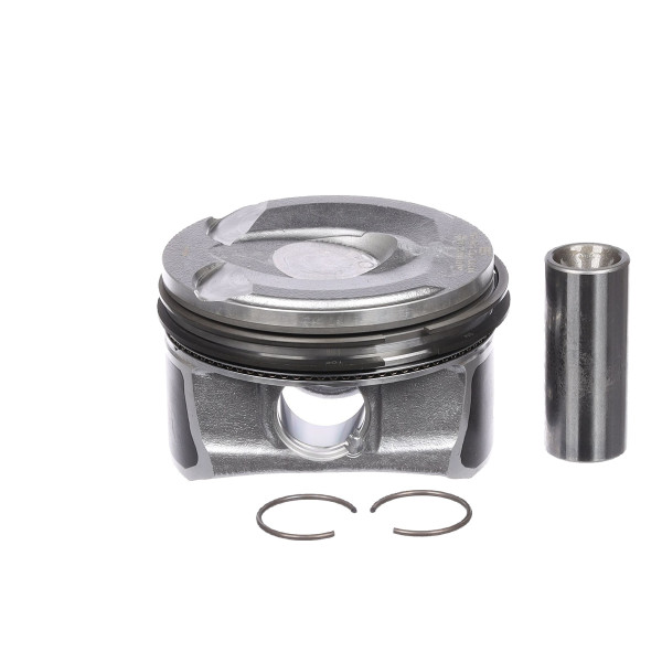 Piston with rings and pin - PM006800 ET ENGINETEAM - 0628.S1, 11257566019, 0628S1