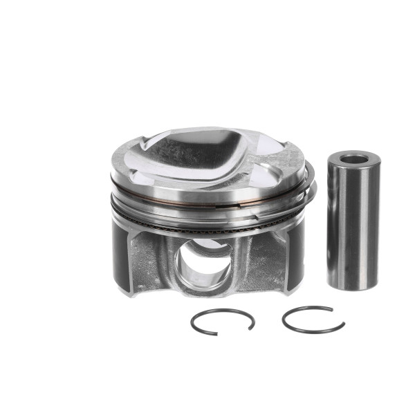 Piston with rings and pin - PM012700 ET ENGINETEAM - 120108613R, 2000300100, 120A11396R