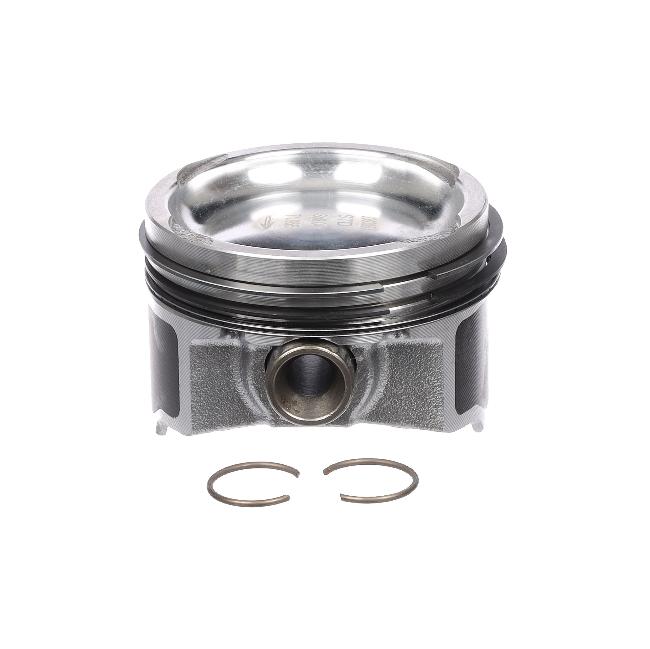 Piston with rings and pin - PM013100 ET ENGINETEAM - 55210597 