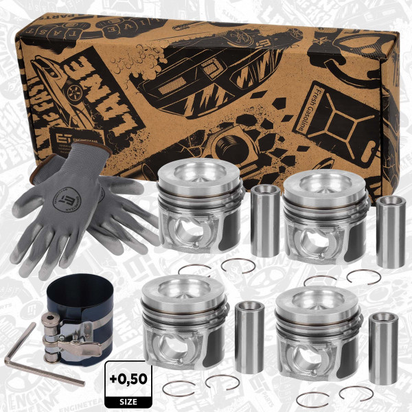 Spare parts FORD FIESTA VII (HJ, HF) 1.5 TDCi | ET ENGINETEAM 