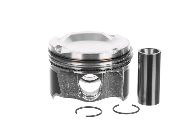 Piston with rings and pin - PM016500 ET ENGINETEAM - 120A11545R, A2820301900, 120106790R