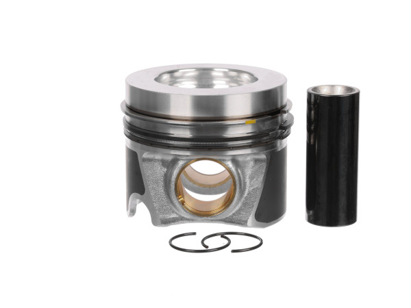 Piston with rings and pin - PM017600 ET ENGINETEAM - 04L107065A, 04L107065Q, 04L107065A001