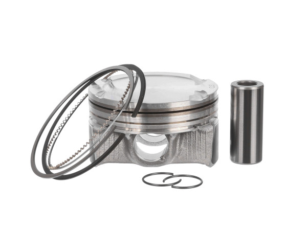 Piston with rings and pin - PM017800 ET ENGINETEAM - 32213697, FP23-113000