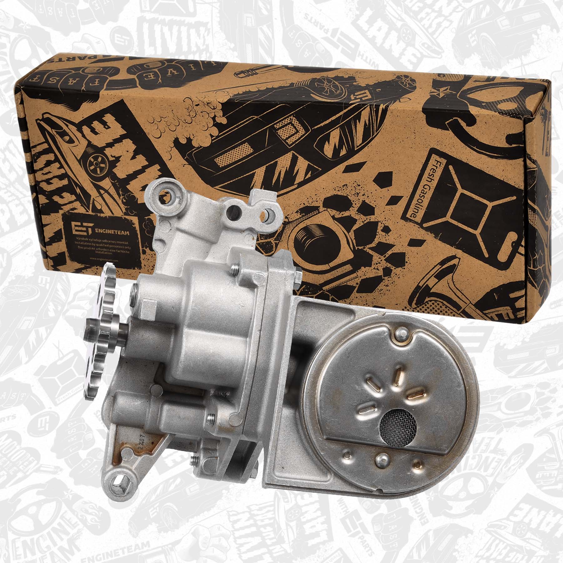 Oil Pump - PU0061 ET ENGINETEAM - 1001C9, 100150, 1001.C9