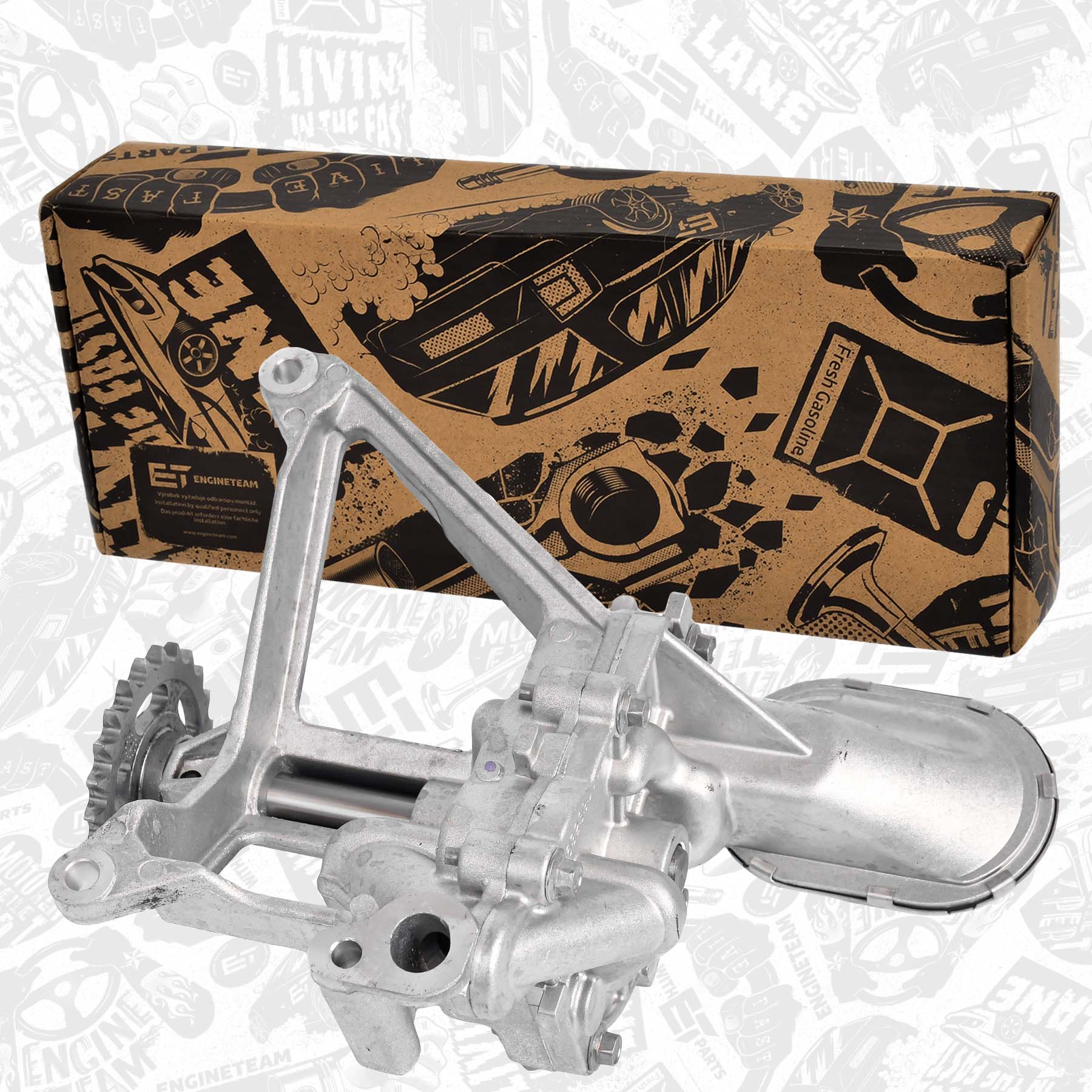 Oil Pump - PU0133 ET ENGINETEAM - 1001F8, 1698694, 1001.F8 | ET 