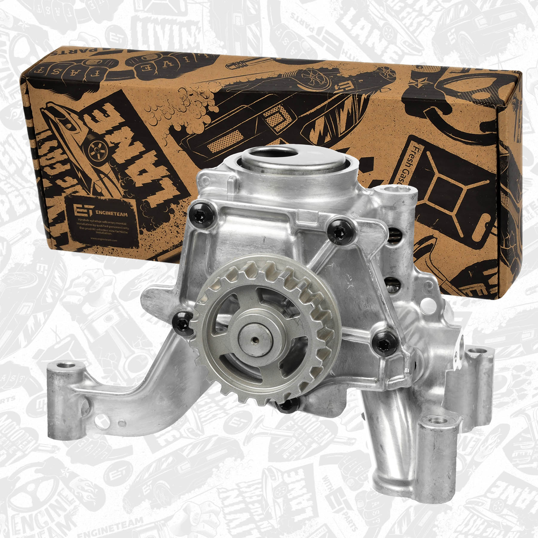 Oil Pump PU0143 ET 1762416, CM5G6600DC, 140023 ET