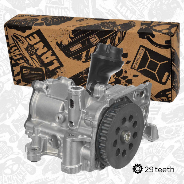 PU0177, Olejové čerpadlo, Pumpa olej. 2,0TDI Audi DETA, ET ENGINETEAM, Audi A4 A5 A6 Q5 2,0TDI DETA 2015+, 04L145208AA, 7.24808.33.0