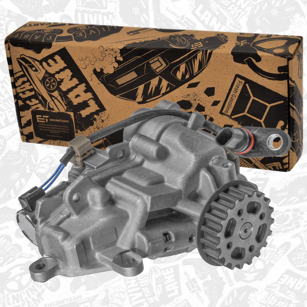 PU0185, Olejové čerpadlo, Pumpa olej. 2,0 Ecoblue, ET ENGINETEAM, Ford Focus Galaxy Kuga Mondeo S-max Torneo Transit 2,0 Ecoblue YLDA 2018, 2290087, HG9Q6600AA, HG9Q6600BA, 7.07381.14.0, OP09-287