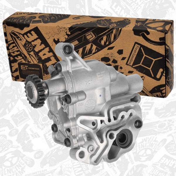 PU0206, Oil Pump, ET ENGINETEAM, VW Škoda Audi Seat Arteon Golf Passat Tiguan Touareg Karoq Kodiaq Octavia Superb A1Sportback A3 A4 A5 A6 A7 Q2 Q3 Q5 Q7 TT Ateca Leon Tarraco 2.0TSI DKZA 2013+, 06H115105BN, 06H115105BP, 06H115105BR, 06H115105DH, 06H115105DK, 06H115105FL, 06H115105GD, 06H115105DB, 06H115105EN, 7.10245.01.0