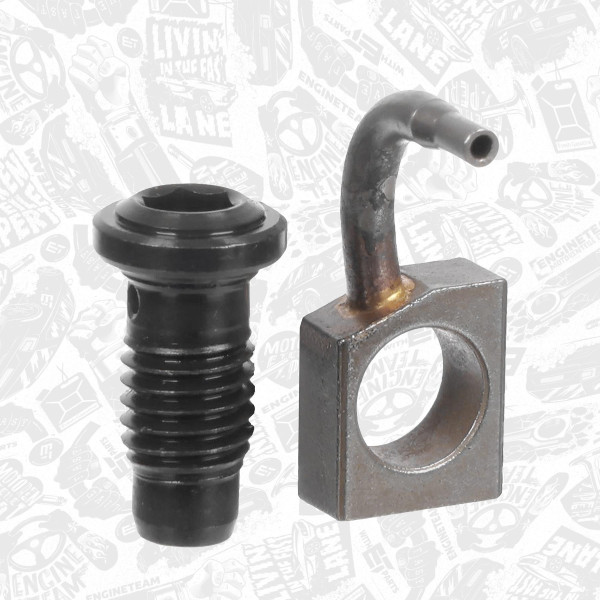 PU0210, Oil Jet, piston underside cooling, ET ENGINETEAM, VW Škoda Auid Seat Amarok Arteon Beetle Bora Caddy Fabia Karoq Kodiaq Octavia Rapid Roomster Superb Yeti A1 A3 A4 A5 A6 Q2 Q3 Q5 TT 1.9 / 2.0 TDI 2000+, 038103157C, 038103157B