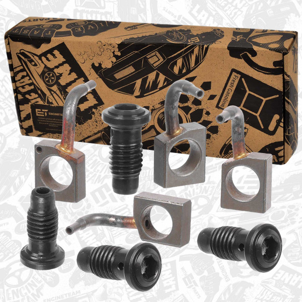PU0210VR1, Oil Jet, piston underside cooling, ET ENGINETEAM, VW Škoda Auid Seat Amarok Arteon Beetle Bora Caddy Fabia Karoq Kodiaq Octavia Rapid Roomster Superb Yeti A1 A3 A4 A5 A6 Q2 Q3 Q5 TT 1.9 / 2.0 TDI 2000+, 038103157C, 038103157B