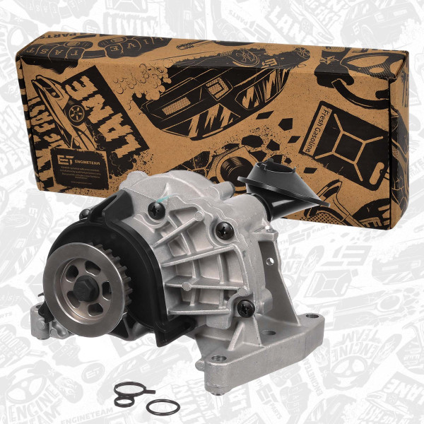 PU0217, Oil pump, ET ENGINETEAM, Hyundai Kia Kona Tucson i30 i40 Ceed Optima Proceed Sportage Stonic Xceed 1.6CRDI D4FE 2018+