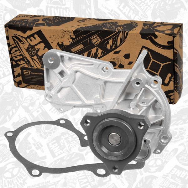 PW0018, Vodní čerpadlo, chlazení motoru, Pumpa vodní 1,5 EcoBoost, ET ENGINETEAM, Ford C-Max Ecosport Focus Galaxy Grand C-Max Kuga Mondeo S-Max 1,5 M8DA EcoBoost 2013+ , DS7G8501BA, DS7G8B595CB, DS7G8591AA, DS7G8501AA, 1935496, 1801313, DS7G8591BA