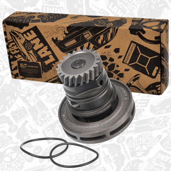 PW0052, Water Pump, engine cooling, ET ENGINETEAM, LIEBHERR D904T, D904TB, D914T, D914TI, D916T, D916TI, D924T, D924TI, D926T, D926TI, G926TI, 9077637, 9887944, 9077638