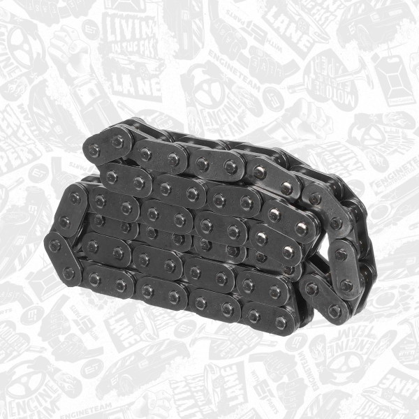 RC0022, Chain, oil pump drive, ET ENGINETEAM, Citroen Peugeot Fiat Opel Toyoyta C5 Aircross DS4 DS7 Jumper Jumpy Spacetourer 3008 5008 508 Boxer Expert Traveller Ulysse Scudo Movano Vivaro Zafira Proace 2.0  BlueHDI 4HA (DW12RUE) 2014+, 9675538080, 9807808180, SU001-A4015, SU001A4015, 180030