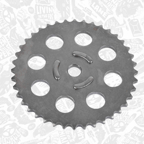 RG0014, Ozubené kolo, vačkový hřídel, Kolo rozvodu 1,2i, ET ENGINETEAM, Skoda VW Seat 1,2i 2001+, 03D109571L, 03D109571K, 03D109571G