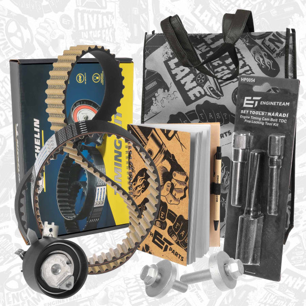 RM0009VR2, Zahnriemensatz, ET ENGINETEAM, Renault Nissan Suzuki Clio Kangoo Logan Megane Modus Thalia Scénic Jimny Micra Kubistar Almera 1,5 dCi  K9K 700 2000+, 7701477028, MOT1054, MOT1489, MOT1430, FM030578