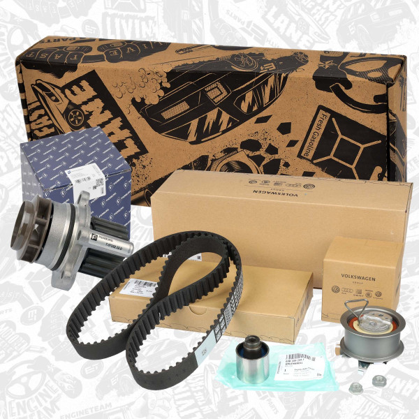 Water Pump & Timing Belt Kit - RM0011 ET ENGINETEAM - 038121011C, 038121011CX, 038121011D