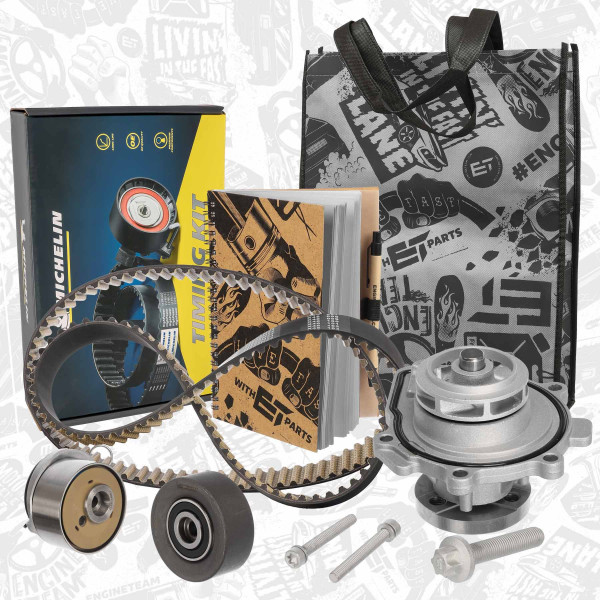 RM0030VR1, Vodní pumpa + sada ozubeného řemene, řemen rozvod.sada 1,6/1,8 /vodní pumpa, ET ENGINETEAM, Opel Fiat Alfa Romeo Chevrolet 159 Sportwagon Aveo Cruze Lacetti Croma Stilo Mokka Meriva Zafira 1,6/1,8 Turbo  Z 16 XEP 2008+, 1334142, 1629066, 6000626854, 1629095, 24405895, 71739779, 25195119, 95516739, 95518061, 95520406, 1629067, 95516740, 1606314, 1606355, 1606356, 1606426, 93185849, 93196786, 93196787, 95507809, 24405896, 95531270, FM010603