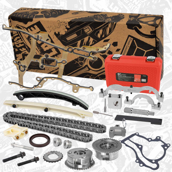 RS0030VR6, Timing Chain Kit, ET ENGINETEAM, Opel Chevrolet Adam Astra Corsa Insignia Meriva Mokka Zafira Cruze 1,2 1,4 A14 NET 2010+, 055562222, 0636304, 55562222, 636304, 5636360, 90529570, 55562234, 0637241, 55562235, 0636059, 5636966, 0636807, 55353999, 90531861, 5636248, 0636821, 5636964, 636821, 55353998, 90572153, 55565005, 55353997, 5636965, 90531862, 55355345, 614536, 614483, 11103991, 2005247, 11099641