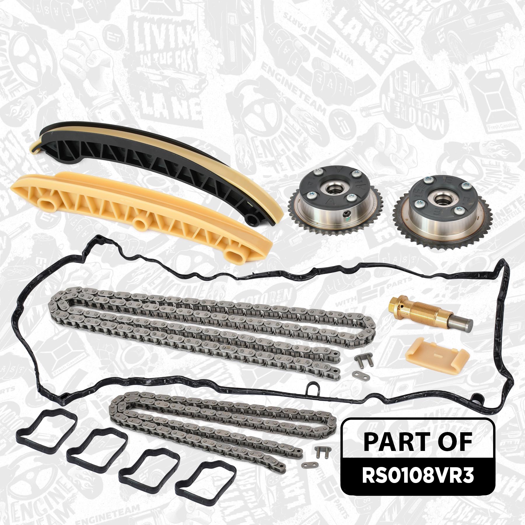 Timing Chain Kit - RS0108VR3 ET ENGINETEAM - 0009932176 
