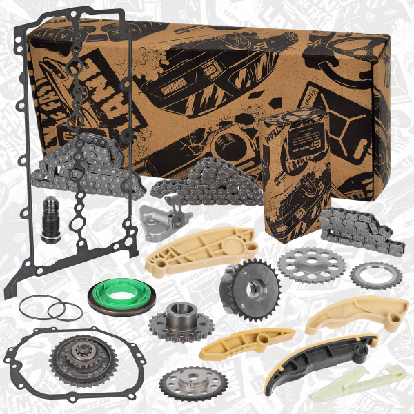 RS0145VR2, Timing Chain Kit, ET ENGINETEAM, Land Rover Jaguar Defender Discovery Range Rover Evoque Range Rover Sport 2,0 SD4/D 204DTD 2015+, AJ813322, G4D36A893CA, LR073750, AJ813317, G4D36A895AA, G4D36M288BB, G4D36L681BA, JDE40737, LR073751, JDE36468, LR073745, JDE36483, LR073764, JDE40593, LR073763, JDE40592, LR084288, JDE39113, LR132675, JDE39110, LR132676, JDE36923, LR139320, JDE36868