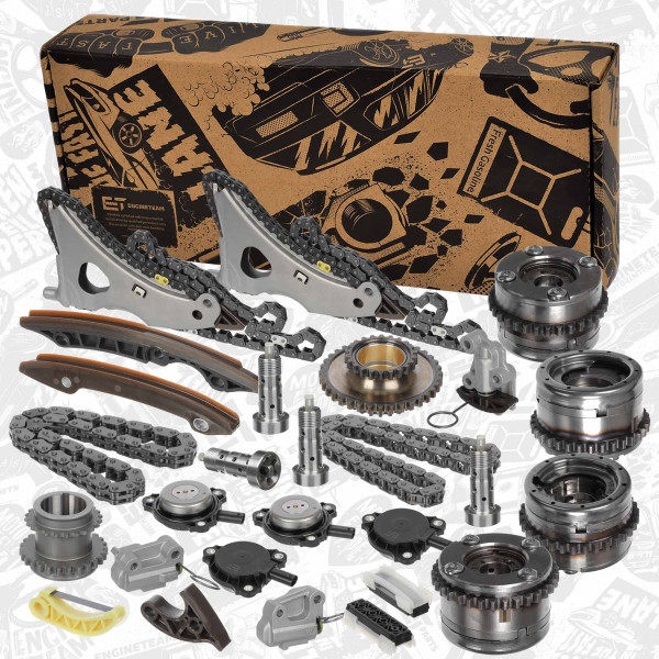 RS0146VR2, Timing Chain Kit, ET ENGINETEAM, MERCEDES-BENZ C-Class CLS E-Class GLC GLE M-Class GLS S-Class SLK 300 M 276.820 2012+, A2780520316, A2760522016, A2760521916, A2760520316, A2760520216, A2760520100, A2760502900, A2760502600, A2760502500, A2760502416, A2760502316, A2760500811, A2760500217, A2760500117, 2780520316, 2760500117, 2760500217, 2760500711, 2760500811, 2760502316, 2760502416, 2760502500, 2760502600, 2760502900, 2760520100, 2760520216, 2760520316, 2760521916, 2760522016, 2760502047