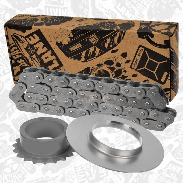 RS0150, Chain Kit, oil pump drive, ET ENGINETEAM, Renault Opel Nissan Espace Laguna Master Trafic Vivaro Movano Primastar Interstar 2,2dCi/2,5dCi G9T 720 2006+, 15041-00QAB, 4506037, 7701472703, 1504100QAB, 9201432, 7701471927, 8200393383, 8200223805, 7700862215