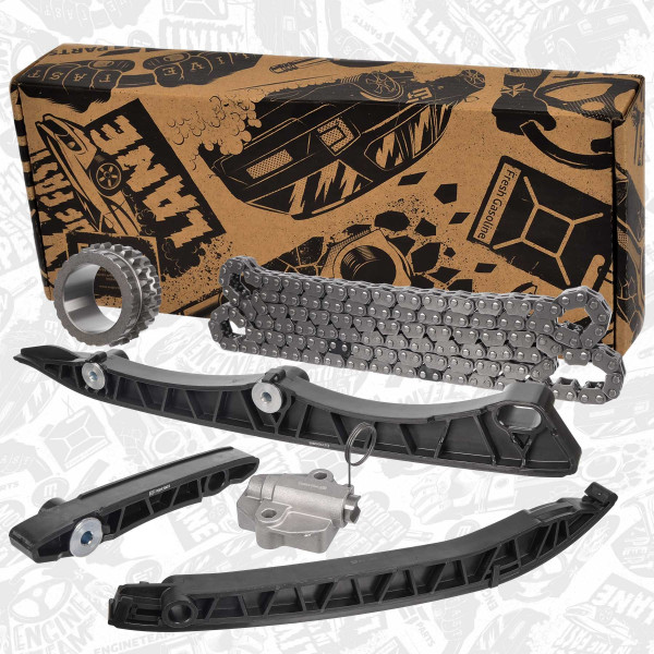 RS0154, Timing Chain Kit, ET ENGINETEAM, Ford C-max Ecosport Fiesta Focus Grand C-max Puma Torneo Connect Torneo Courier Transit Connect Transit Courier 1.0 Ecoboost B7DA 2019+, 2207933, 2207964, 2207966, 2207968, 2207979, 2235846, H6BG-6268-AA, H6BG-6306-AC, H6BG-6K255-AA, H6BG-6L266-AA, H6BG-6M256-AA, H6BG-6M256-BA, H6BG6268AA, H6BG6306AC, H6BG6L266AA, H6BG6M256BA, H6BG6M256BB, H6BG6K255AA, H6BG6M256AA