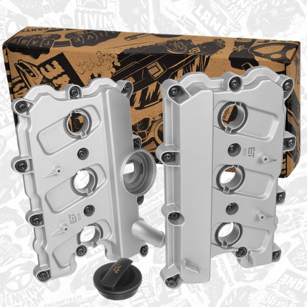RV0055, Cylinder Head Cover, ET ENGINETEAM, Audi A4 A5 A4 Avant A5 Sportback A6 Allroad A6 Avant A7 Sportback A=8 Q7 3,0 TFSI CGWA 2010+, 06E103471, 06E103472Q, 06E103471S