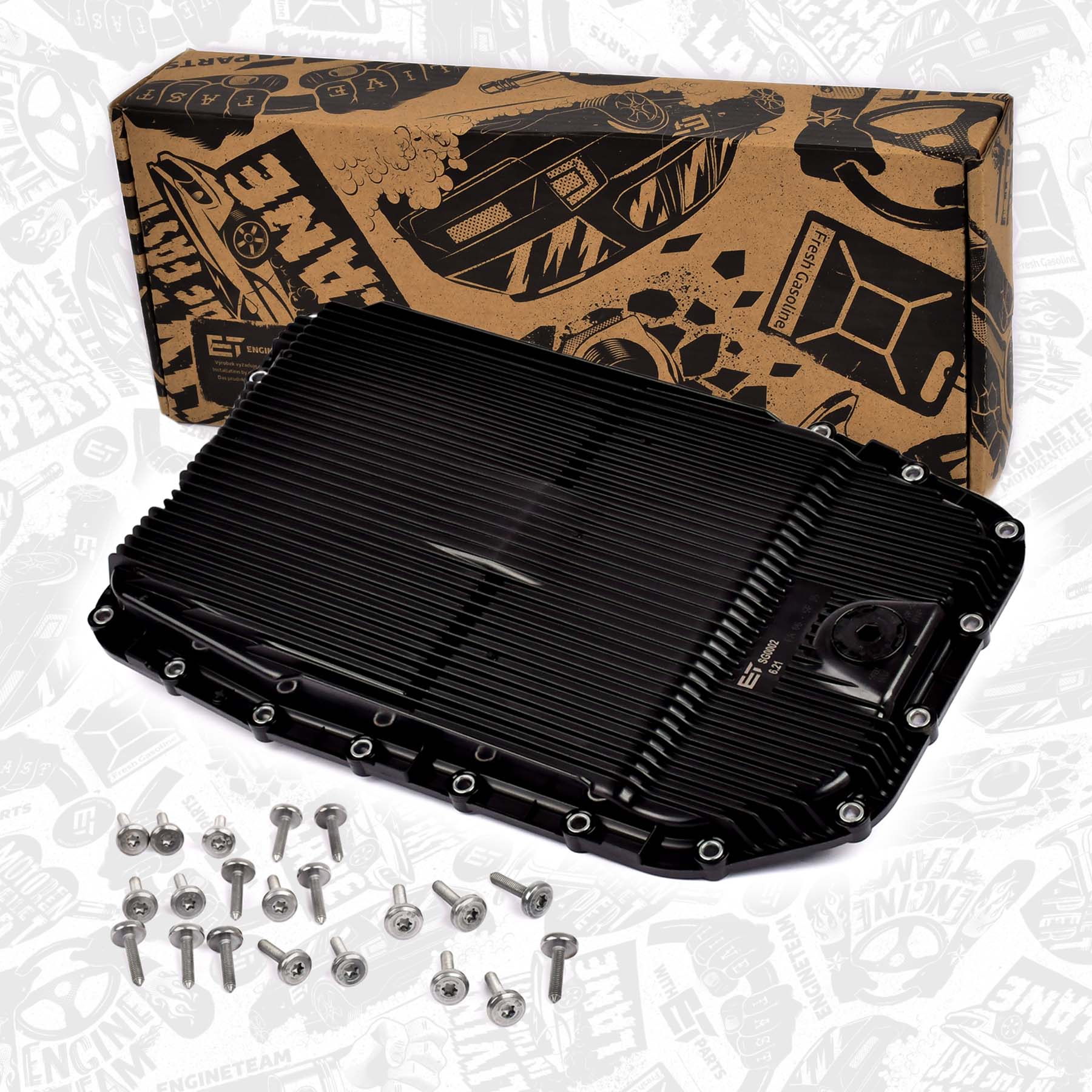 Oil Sump, automatic transmission - SG0002 ET ENGINETEAM  