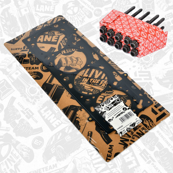 Gasket, cylinder head + bolt set TH0026BT ET 036103383AJ