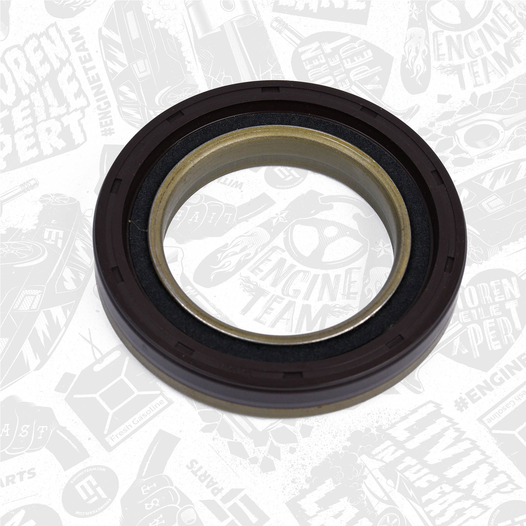 Shaft Seal, crankshaft - TM0015 ET ENGINETEAM - 504014155