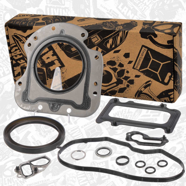 TM0072, Dichtungssatz, Kurbelgehäuse, ET ENGINETEAM, Citroën Opel Peugeot DS 2008 3008 308 5008 Partner Grand C4 Spacetourer DS4 DS3 C4 Spacetourer C3 Aircross Berlingo Grandland Crossland HNY (EB2DTS) 1,2 PureTech 2014+