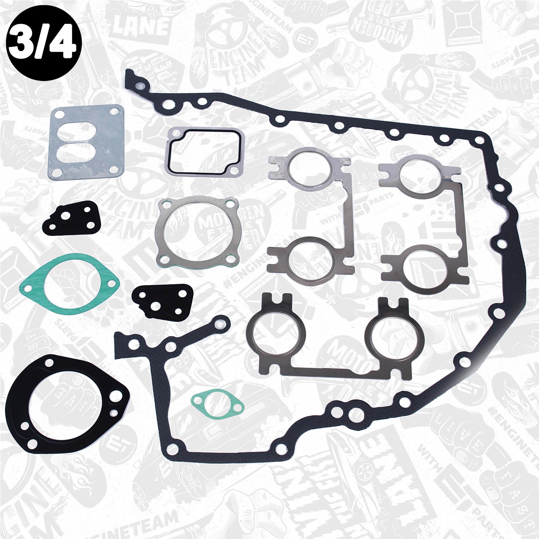 Full Gasket Kit, engine - TS0018 ET ENGINETEAM - 9041410280 Full Gasket Kit, engine - TS0018 ET ENGINETEAM - 9041410280
