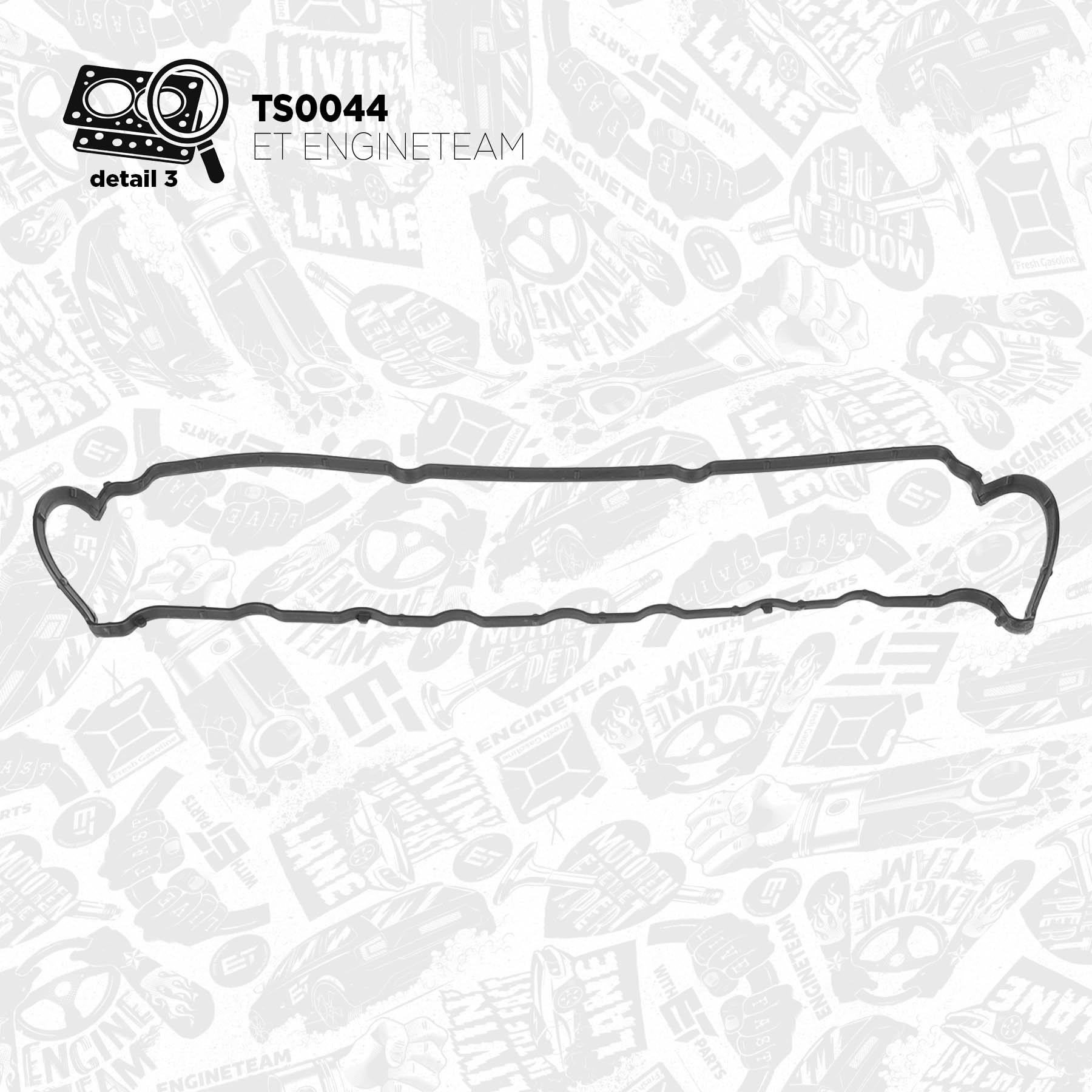 Gasket Kit, cylinder head - TS0044 ET ENGINETEAM - 7701473371  