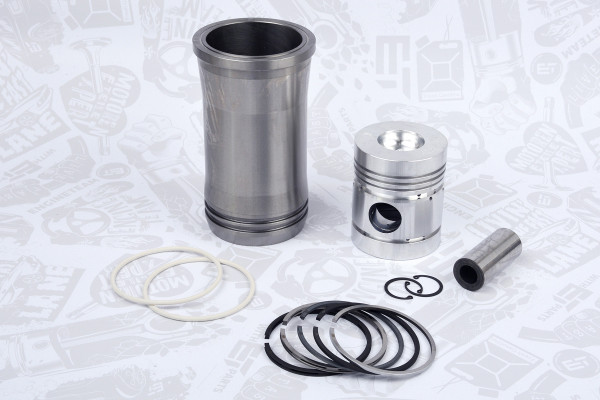 Reparatursatz, Kolben/Zylinderlaufbuchse - UV0016 ET ENGINETEAM - 3950116, 55010018, 55010305