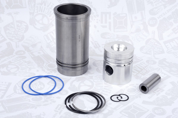 UV0017, Opravná sada, píst/vložka válce, Assembly UŘ-I (3kr.) kom.52,70mm, ET ENGINETEAM, Assembly UŘ-I (3kr.) kom.52,70mm, 59010156, 67010124, 94628960