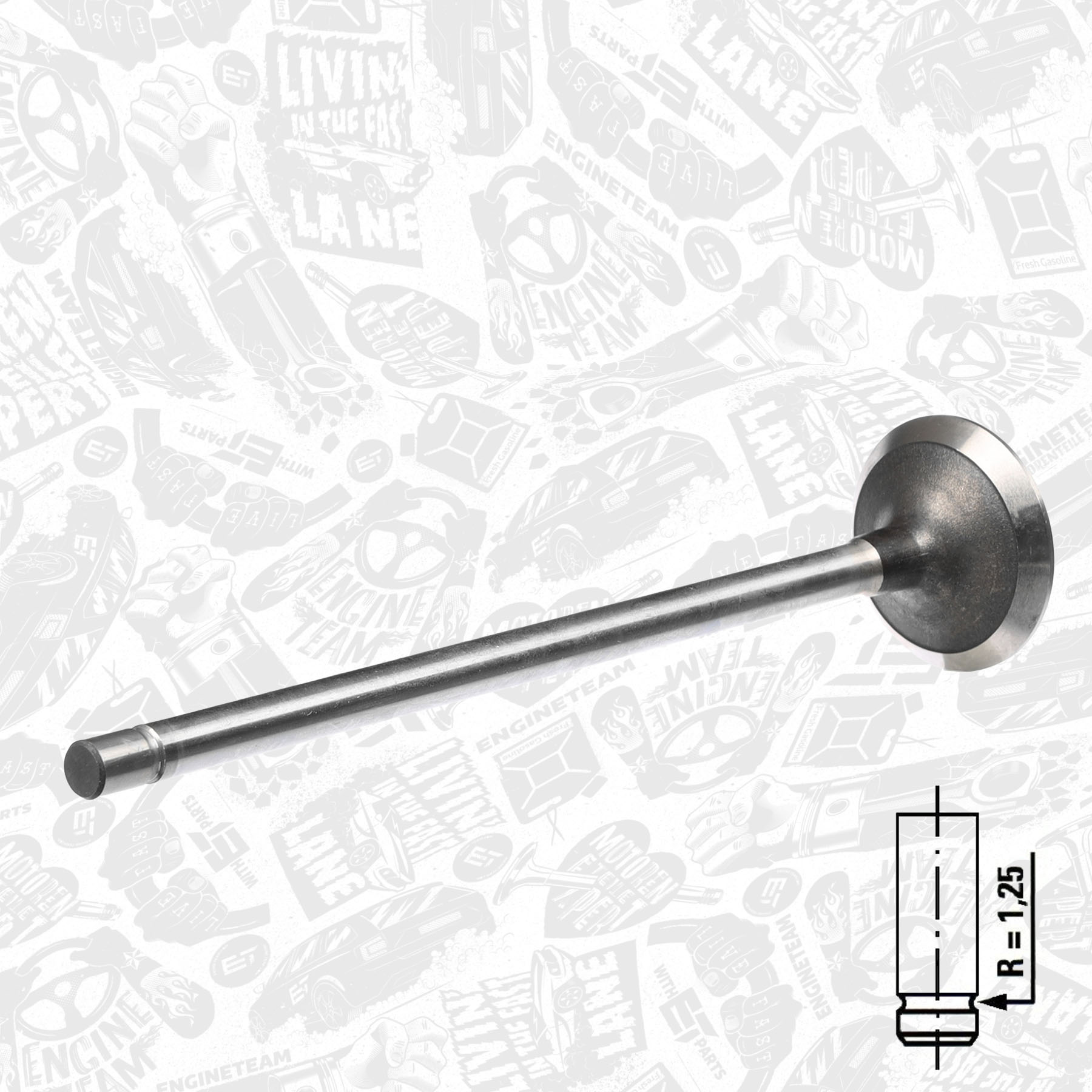 Exhaust Valve VE0001 ET 99457210, 007VA30771000, 150050