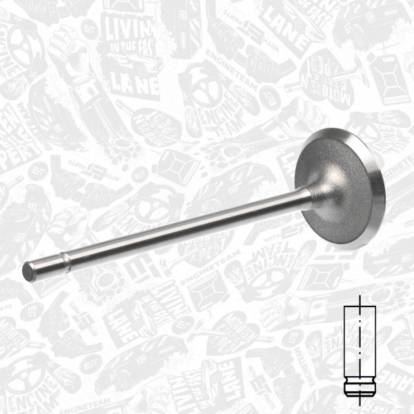 Intake Valve VI0038 ET 7701471279, 7701474287, 539011 ET