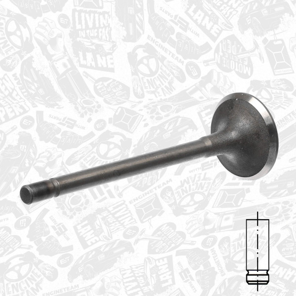 Einlassventil KIA CERATO I Stufenheck (LD) 2.0 CRDi | ET ENGINETEAM 